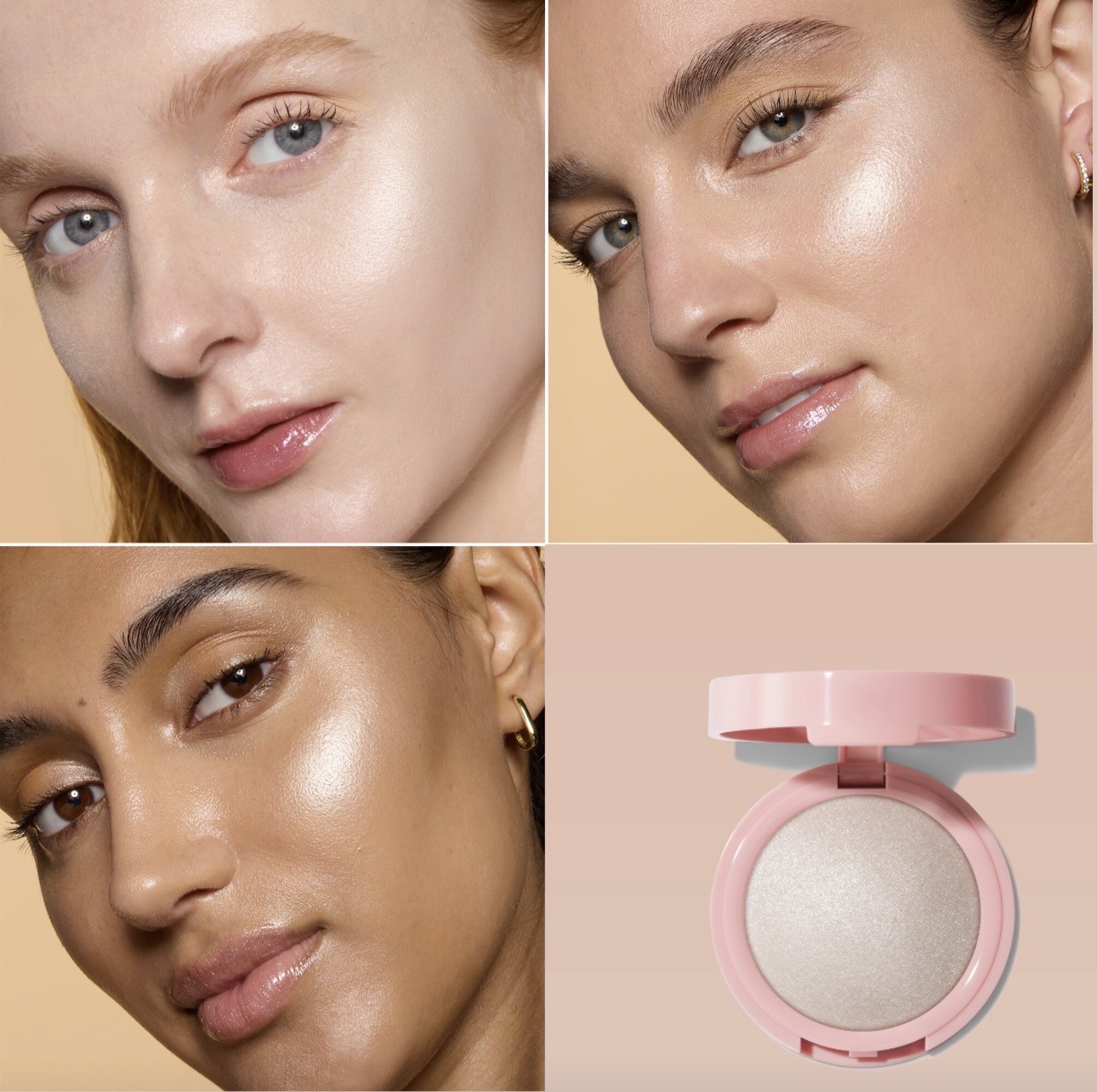 Elf-Halo Glow Silky Powder Highlighter-soft pearl ero 