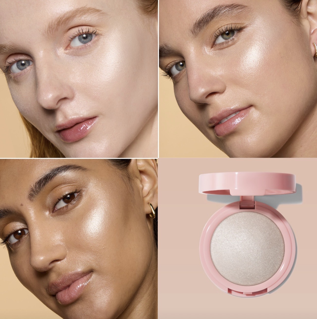 Elf-Halo Glow Silky Powder Highlighter-cool pearl 