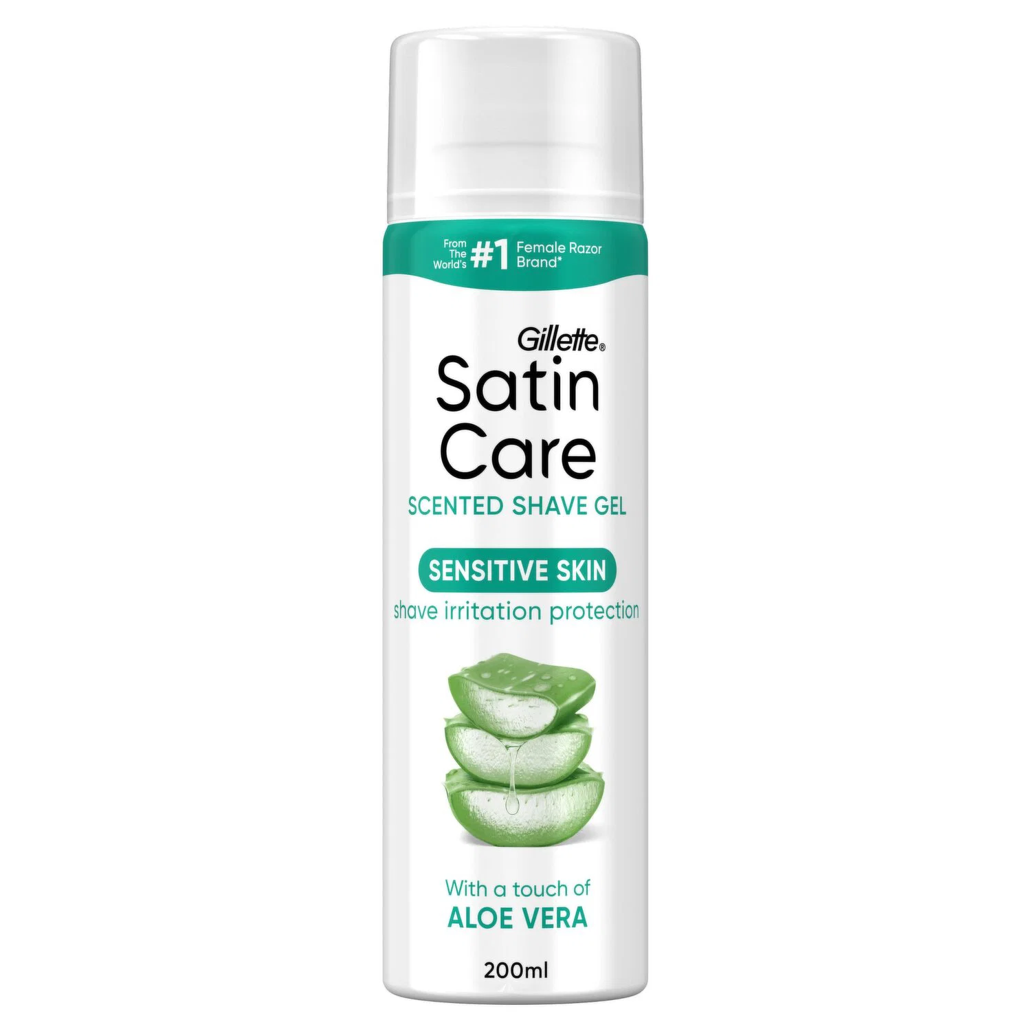 Gillette Satin Care Sensitive Skin Shave Gel-200ml