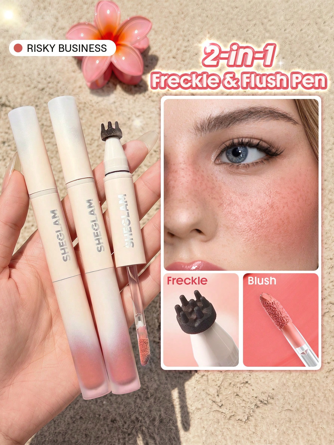 Sheglam-sunspell freckle & flush pen-risky business