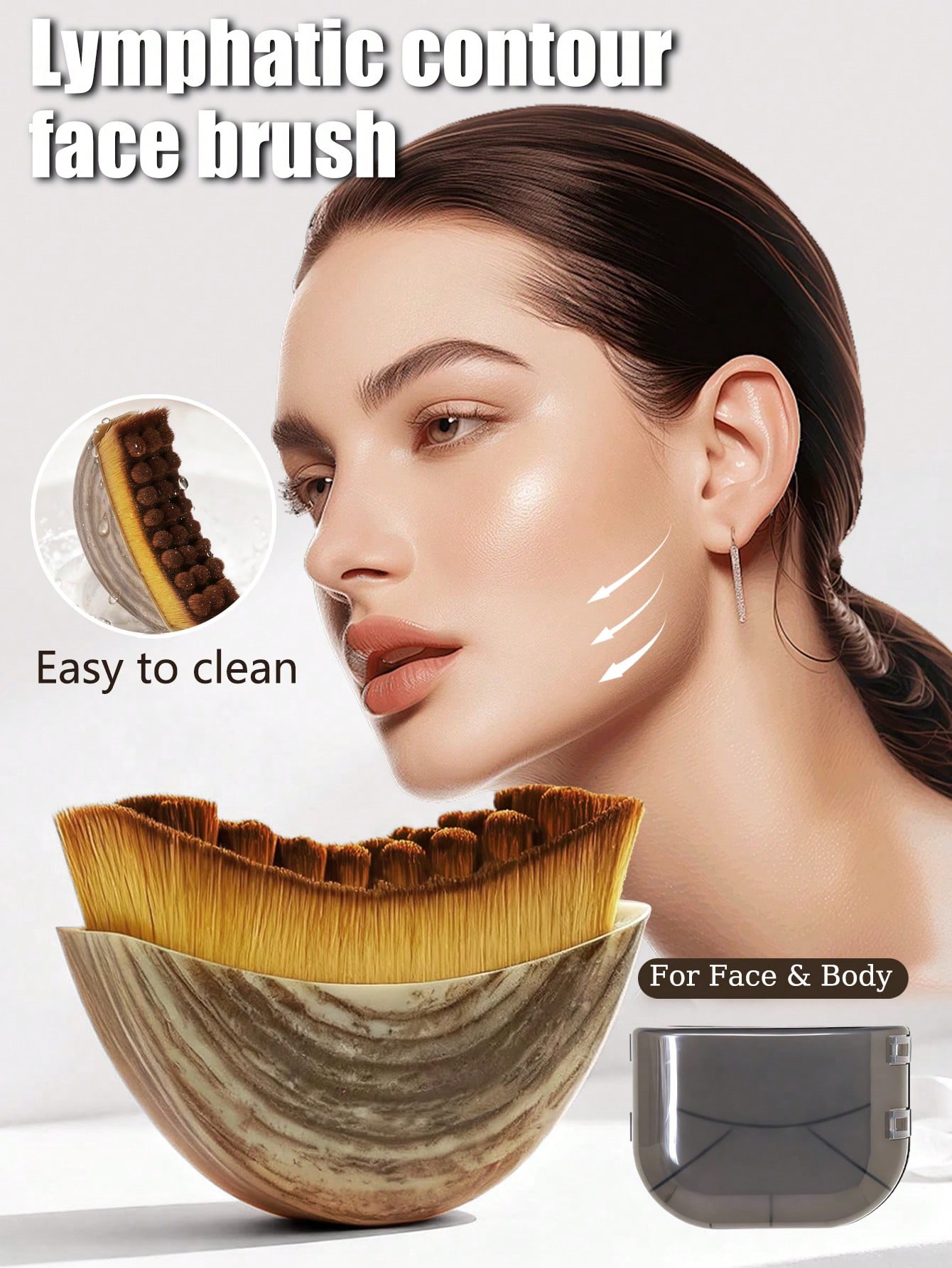 The Lymphatic Contour Face Brush 