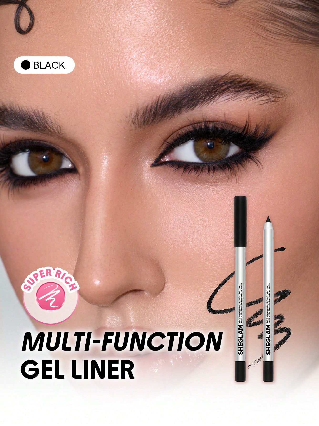 Sheglam-Function Gel Liner-White