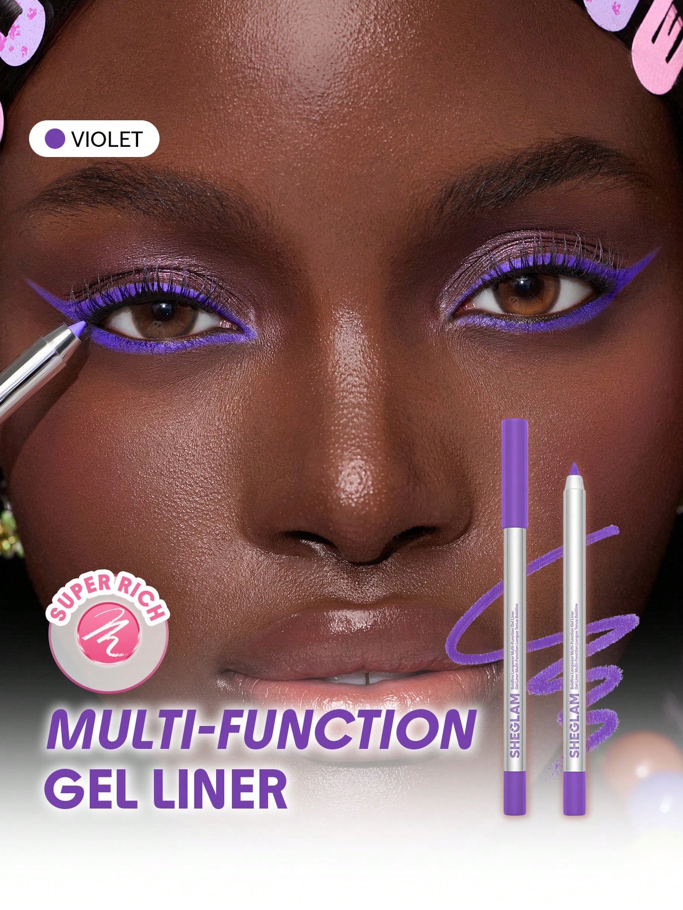 Sheglam-Function Gel Liner-violet