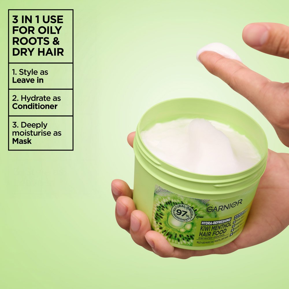 Garnier Fructis Kiwi Menthol Hair Food-400ml