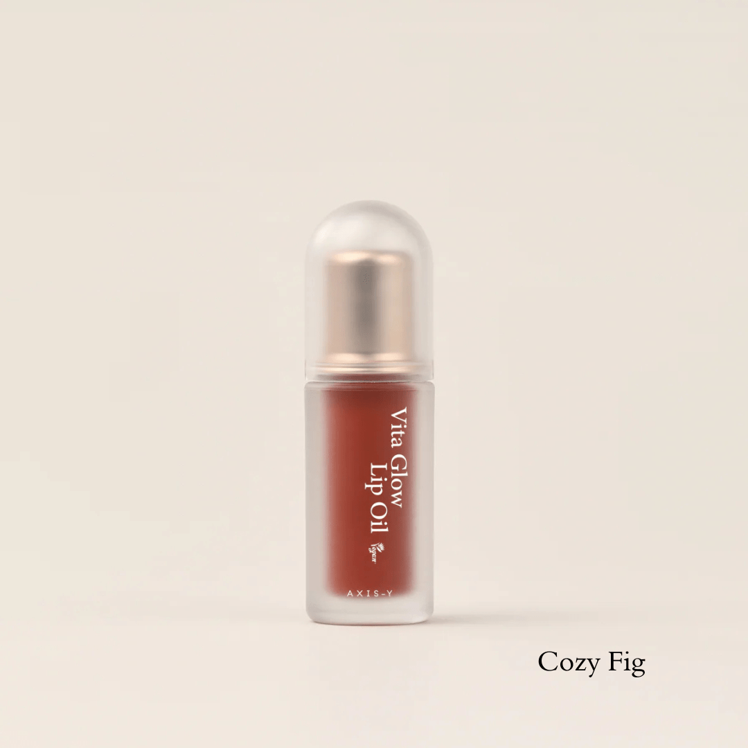 Axis y -vita glow lip oil-cozy fig