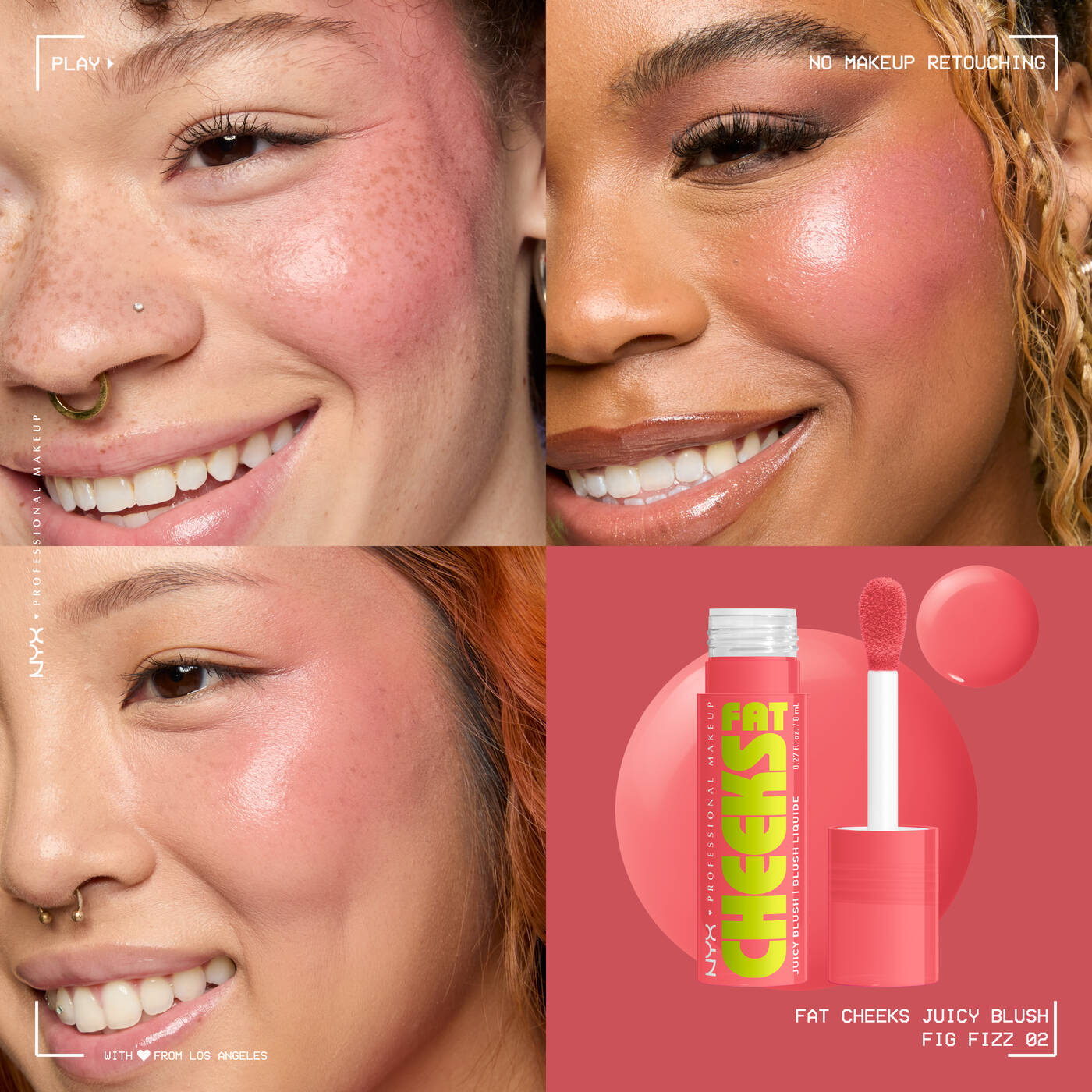 Nyx-fat cheeks juicy liquid blush-fig fizz