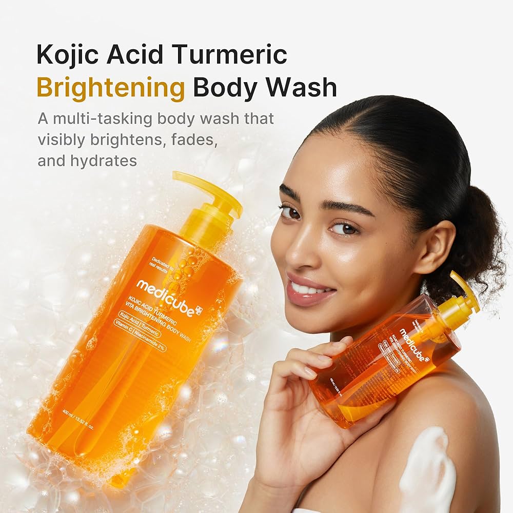 Medicube Kojic Acid Turmeric Vita Brightening Body Wash-400ml
