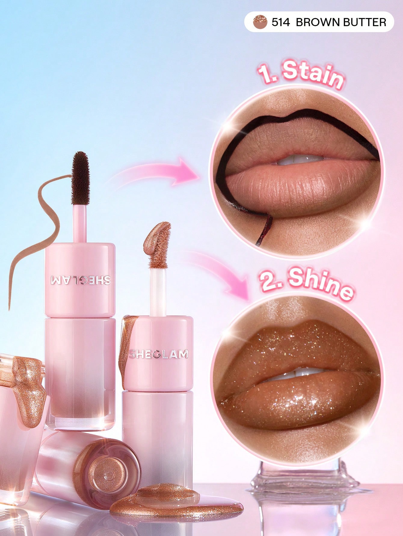 Sheglam-2-In-1 Lip Duo-514 brown butter 