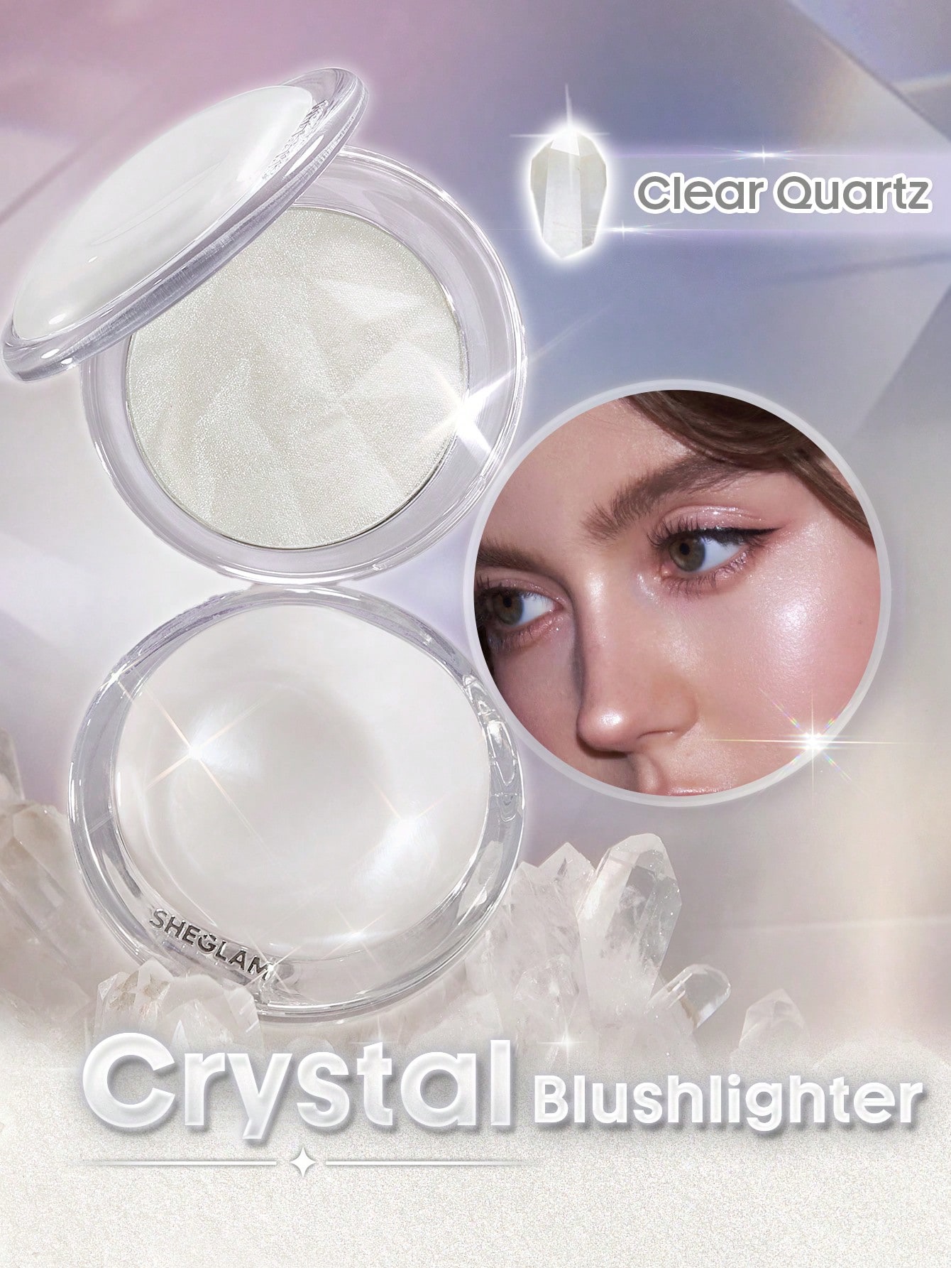 Sheglam -Crystal Blushlighter (Clear Quartz)