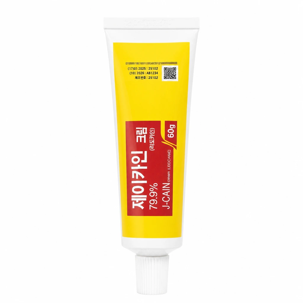 J-cain Lidocaine Cream-50g