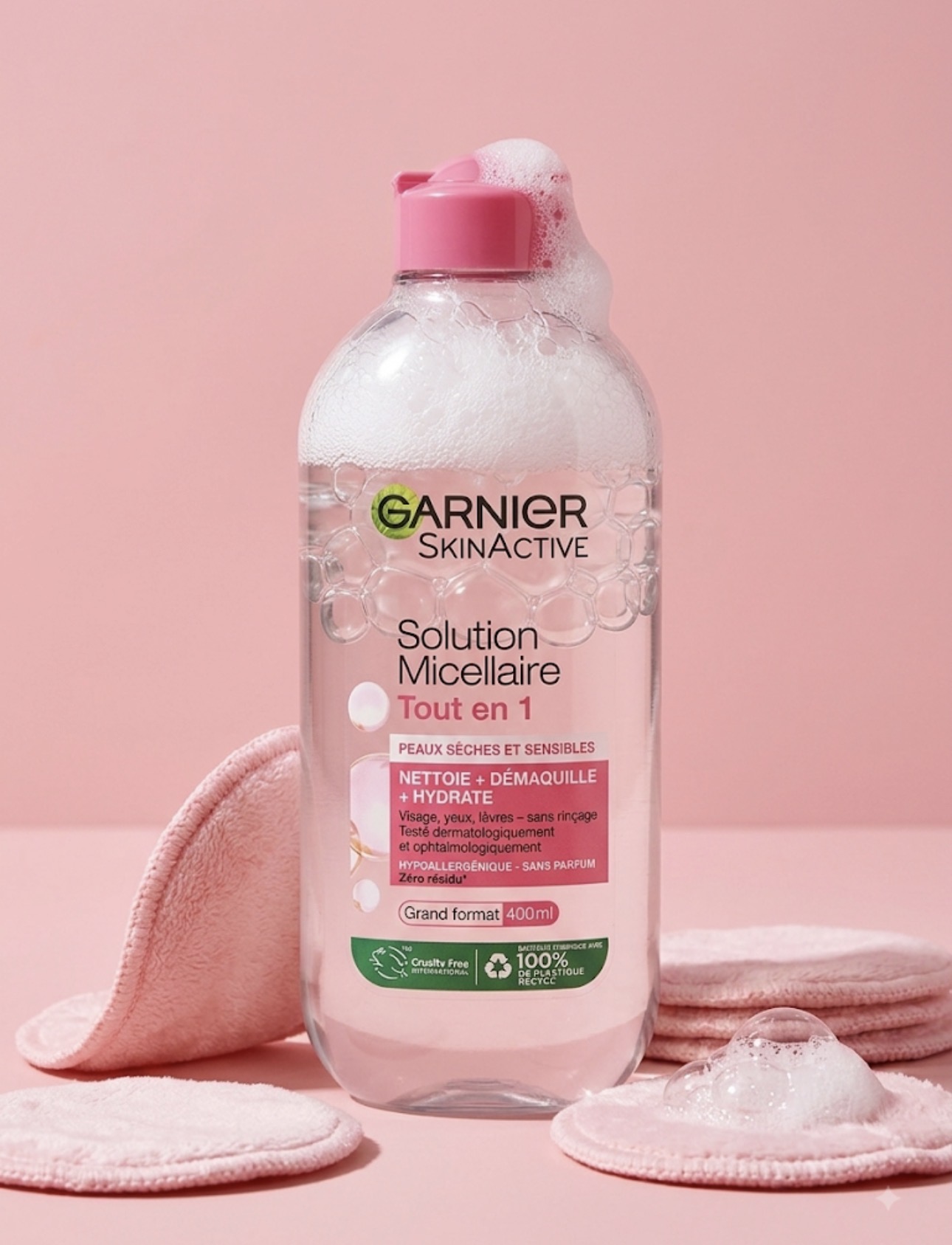 Garnier SkinActive Solution Micellaire Tout en 1-400ml