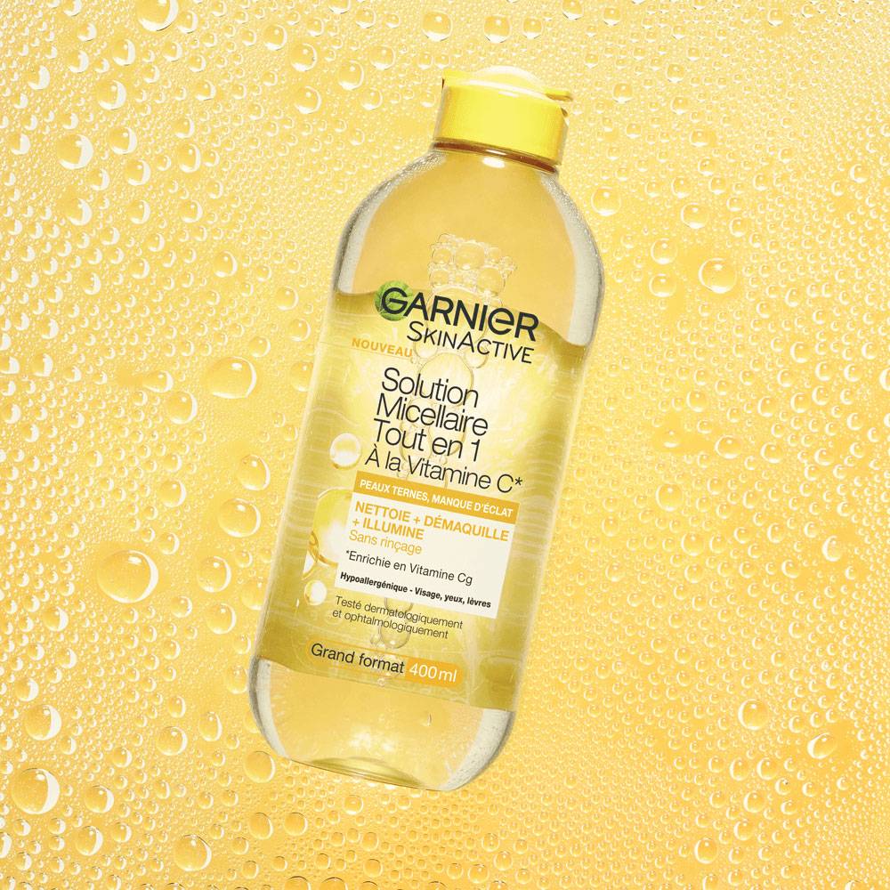 Garnier SkinActive Solution Micellaire Tout en 1 À la Vitamine C-400ml