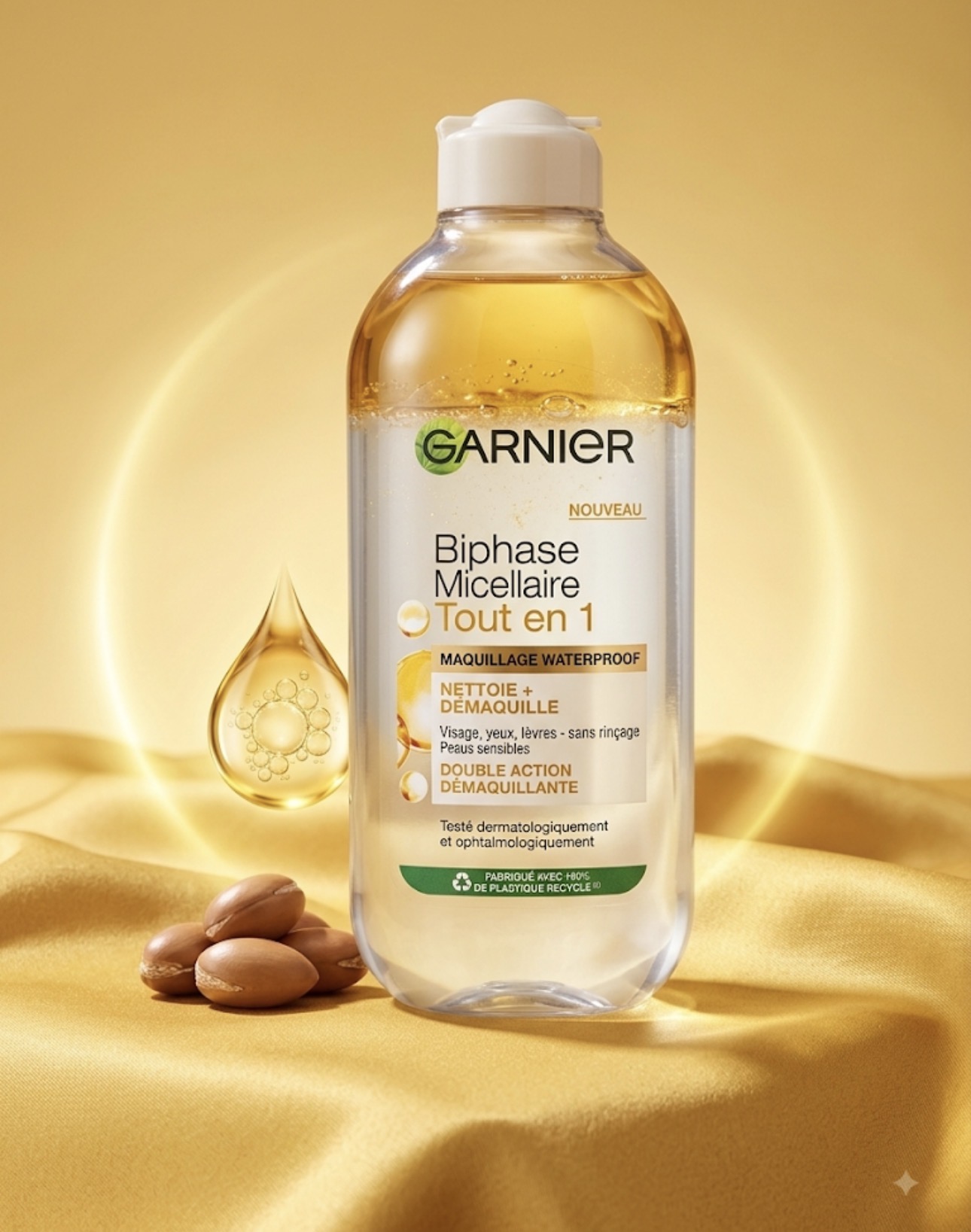 Garnier SkinActive Biphase Micellaire Tout en 1-400ml