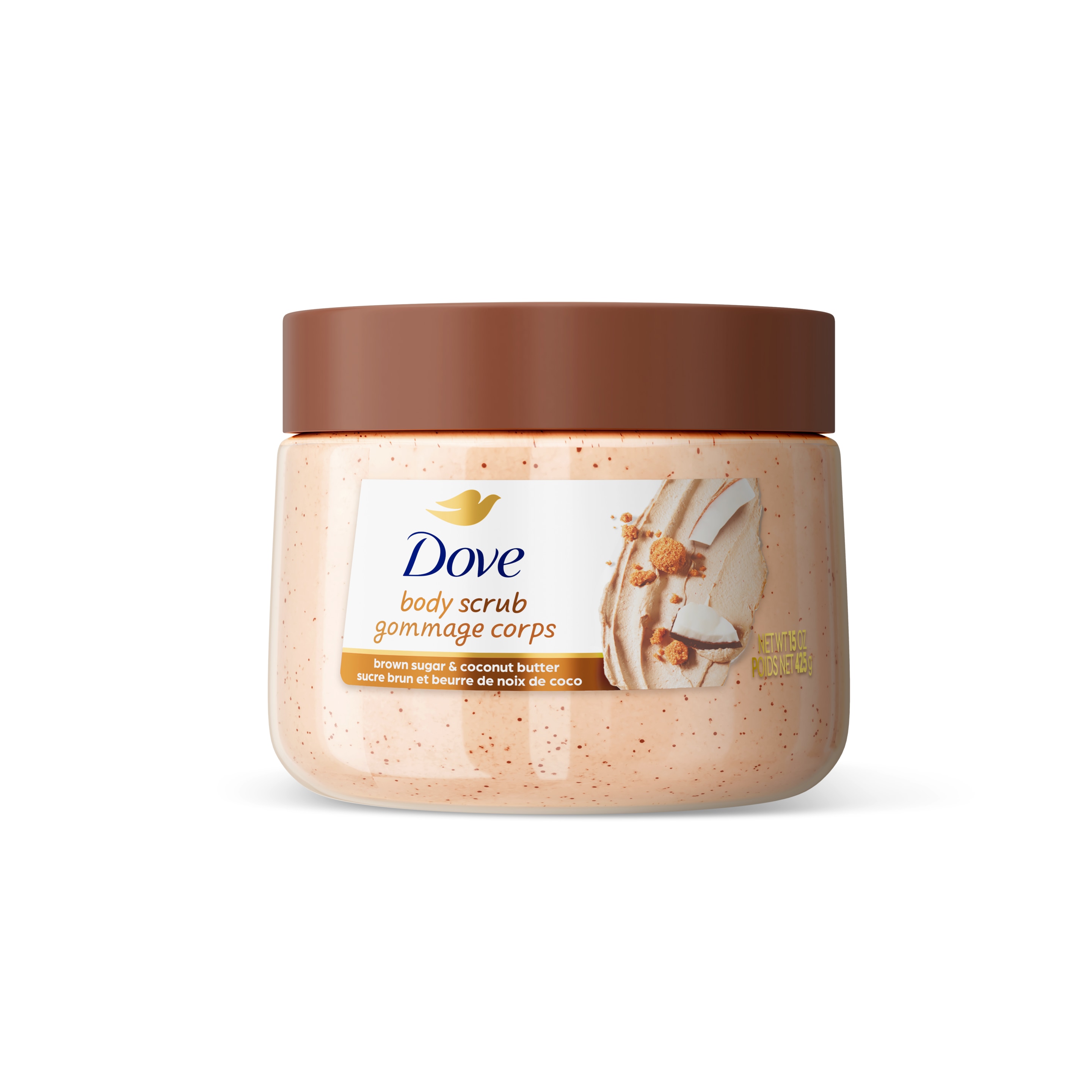 Dove Body Scrub (Brown Sugar & Coconut Butter)-425ml