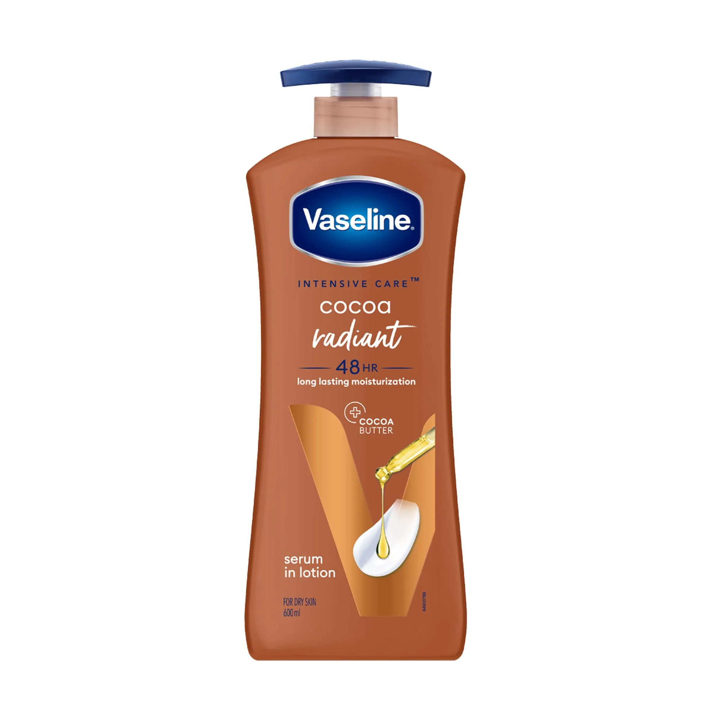 Vaseline-Intensive Care Cocoa Radiant Serum in Lotion-600ml