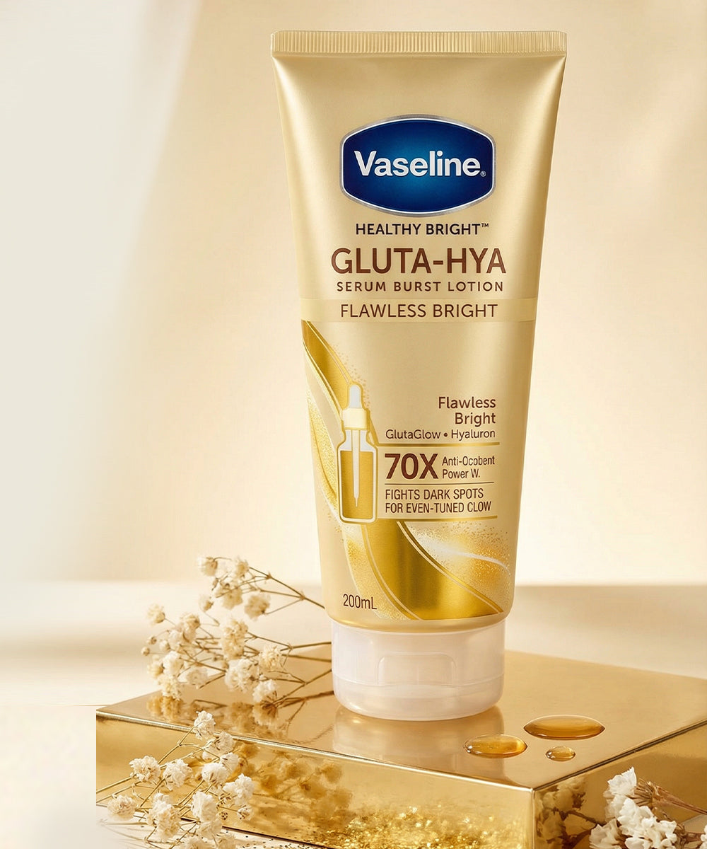 Vaseline-Healthy Bright Gluta-Hya Serum Burst Lotion-200ml