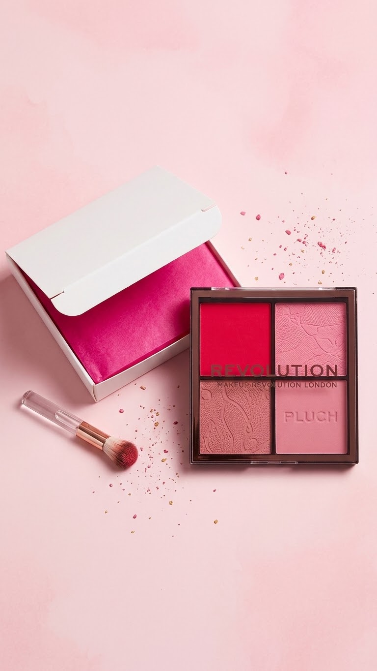 Revolution Blush Quad Palette