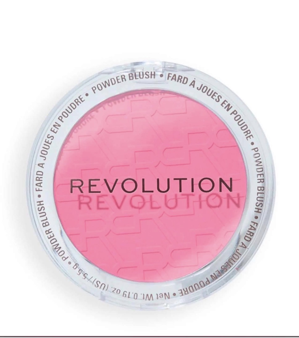Revolution Powder Blush-pink lady