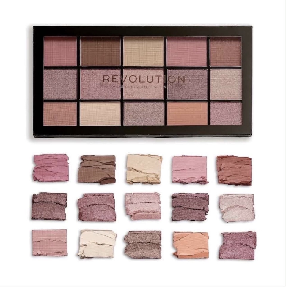 revolution reloaded eyeshadow palette-Dusty Rose