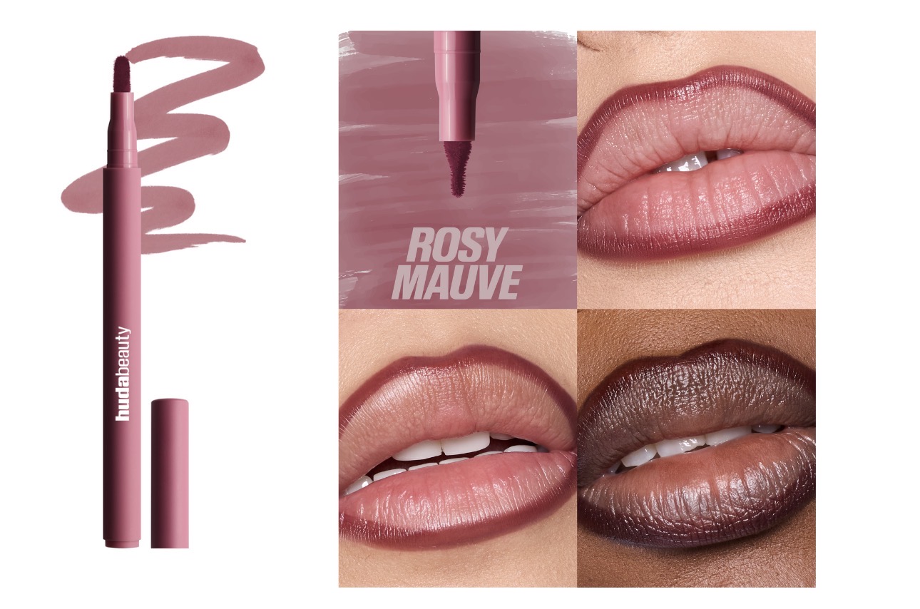 Huda Beauty - Lip Contour Lip Stain-rose mauve 