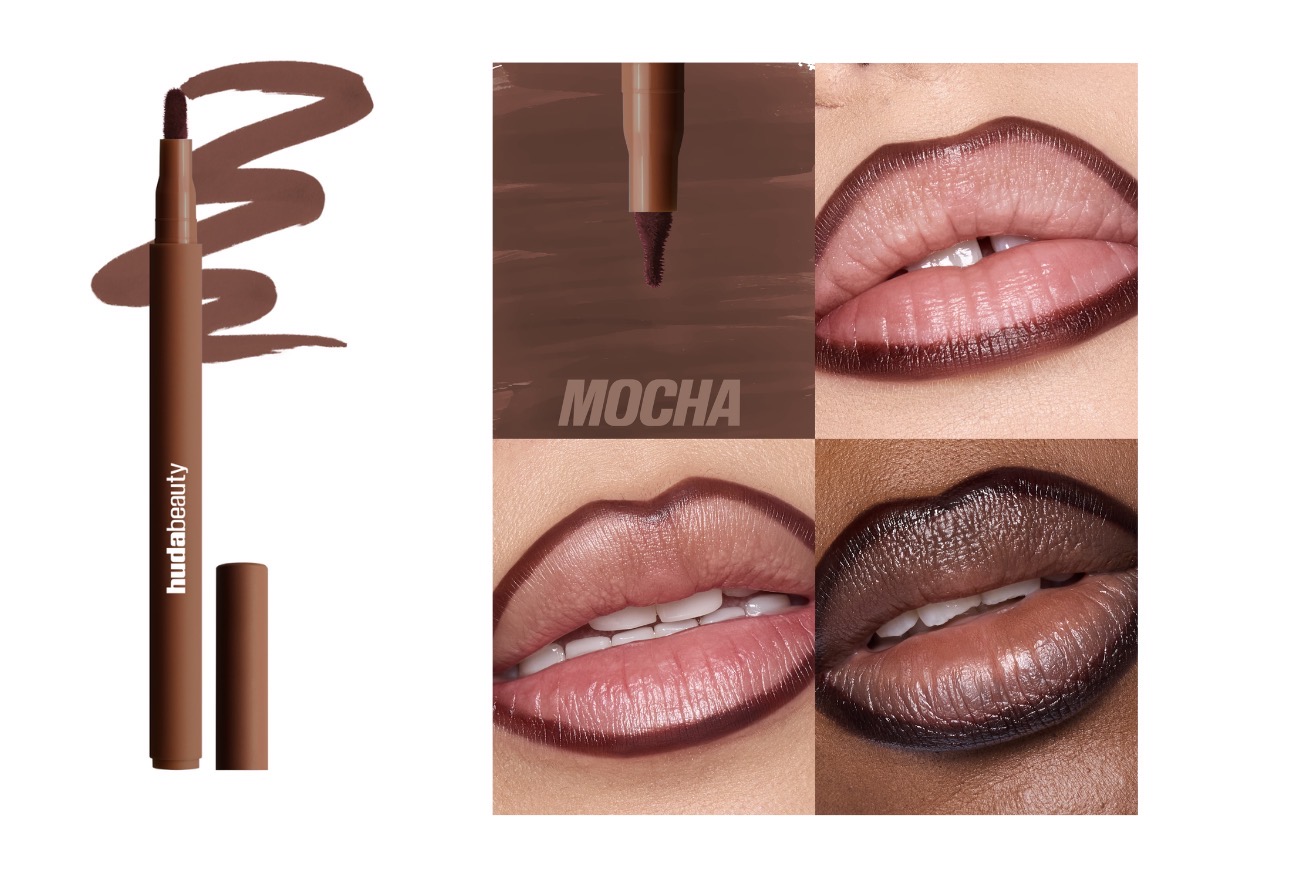 Huda Beauty - Lip Contour Lip Stain-Mocha 