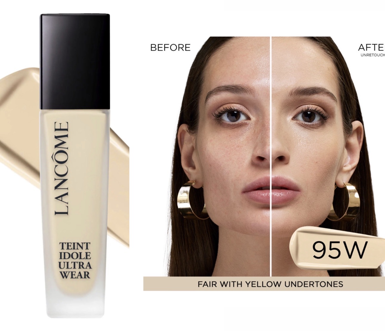 Lancome-Teint Idole Ultra Wear Foundation ( 95W)