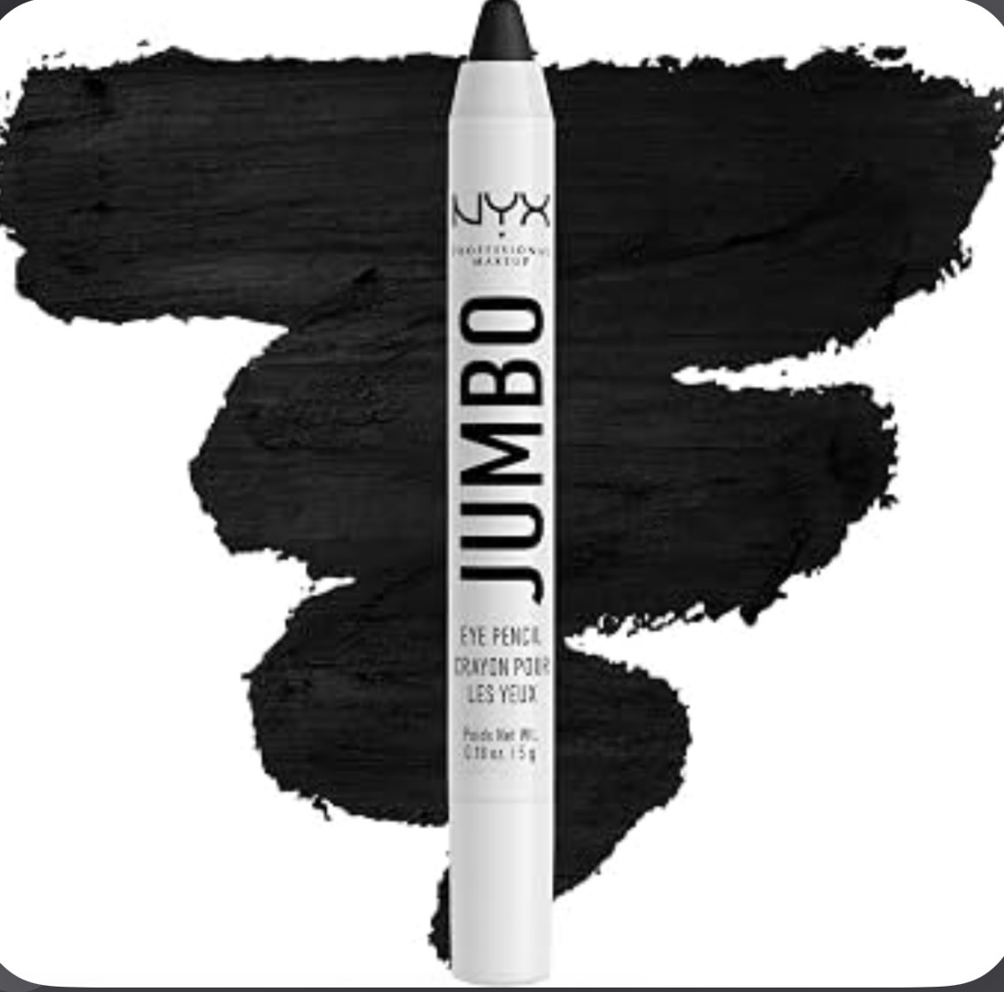 nyx jumbo eye pencil-black bean