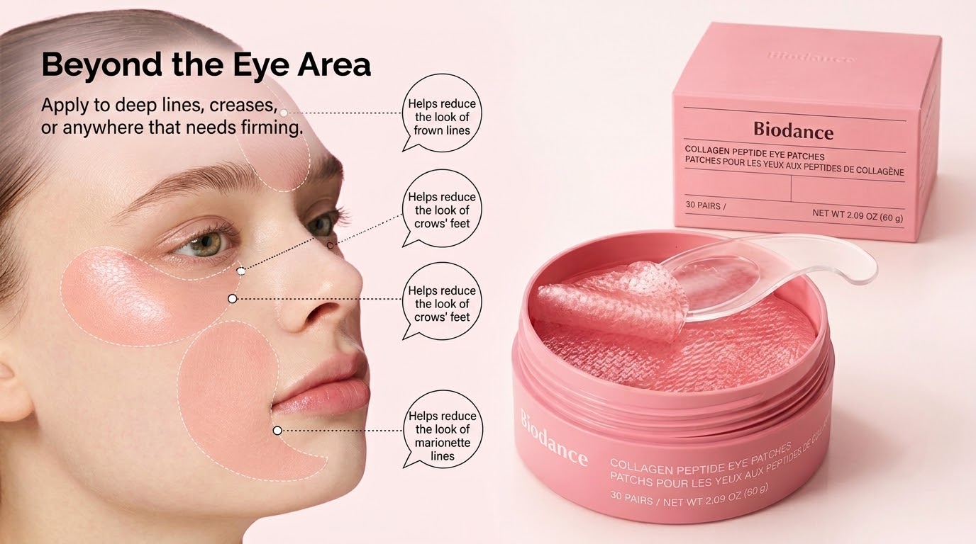 Biodance Collagen Peptide Eye Patches provid-30pairs 