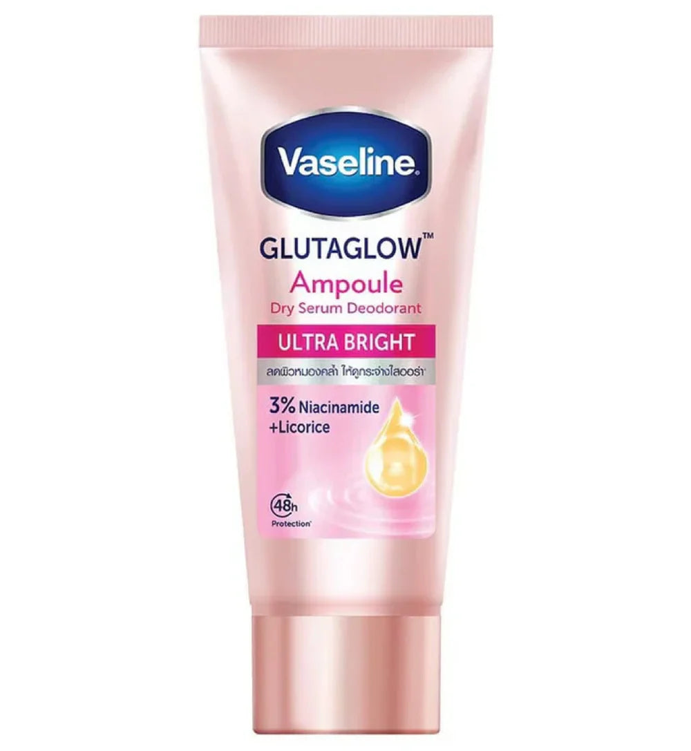 Vaseline GlutaGlow Ampoule Dry Serum Deodorant (Ultra Bright)45ml