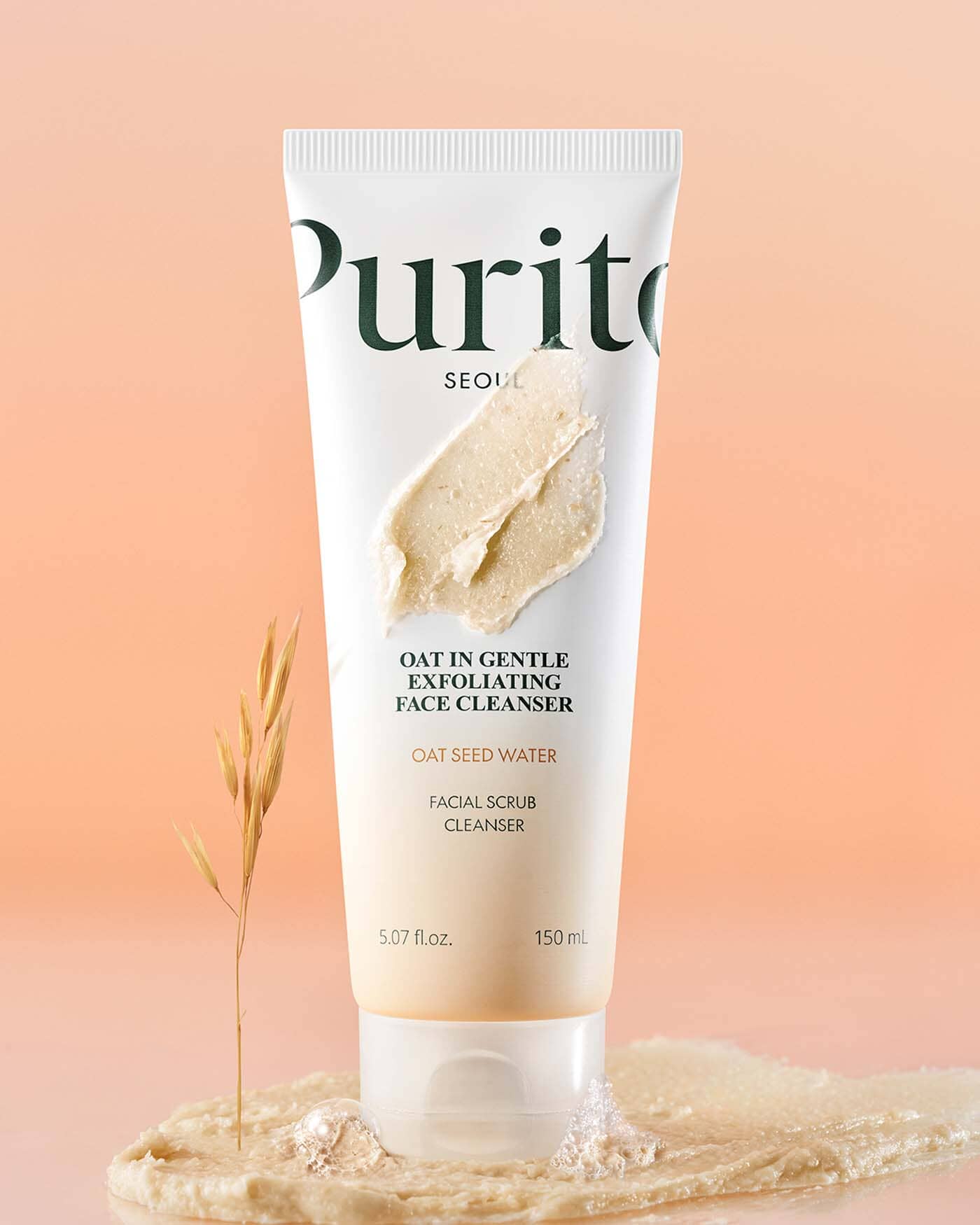 Purito Seoul Oat In Gentle Exfoliating Face Cleanser-150ml