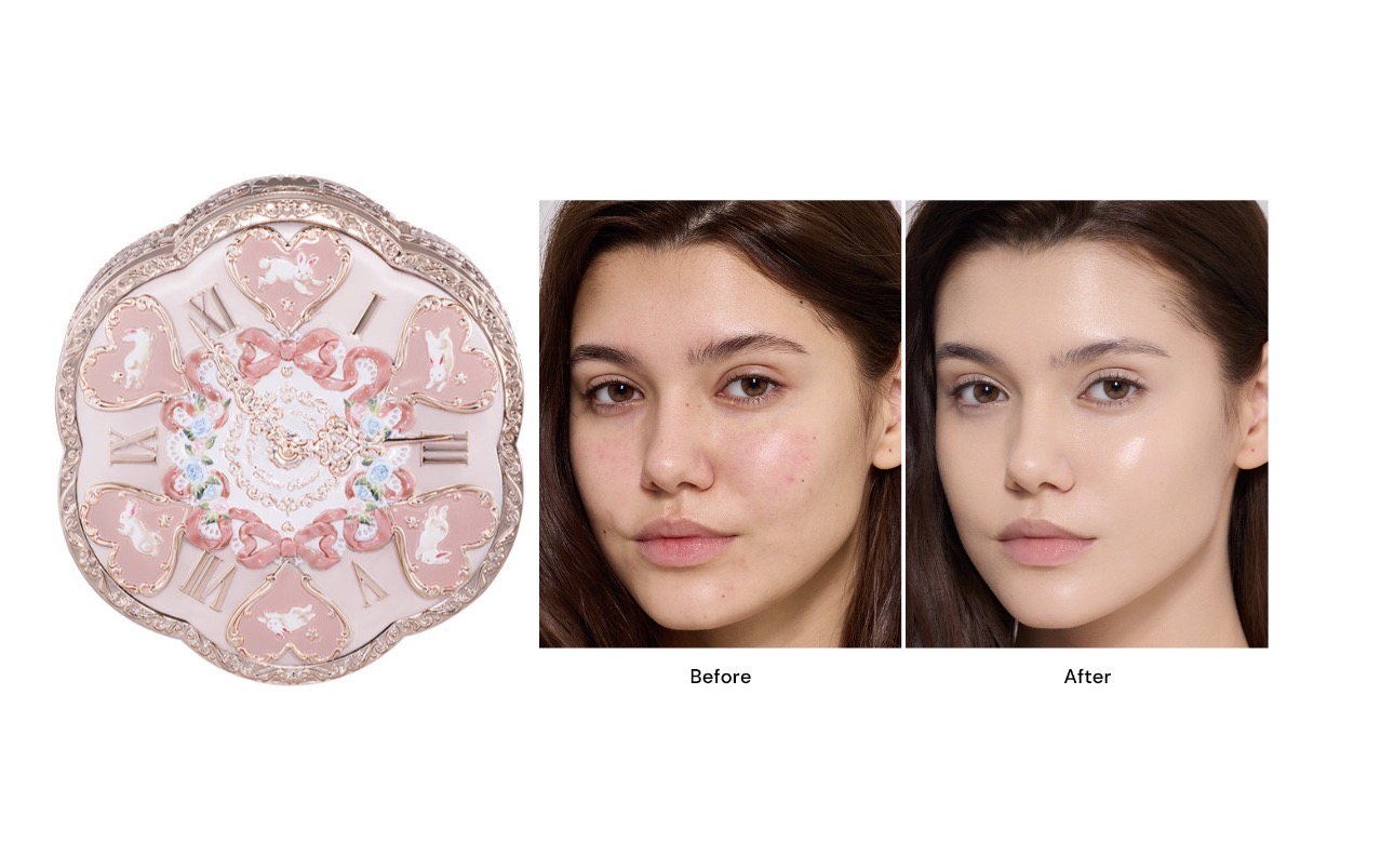 Flower knows Bunny Garden Cushion Cream Foundation-03 Ribbon Pink