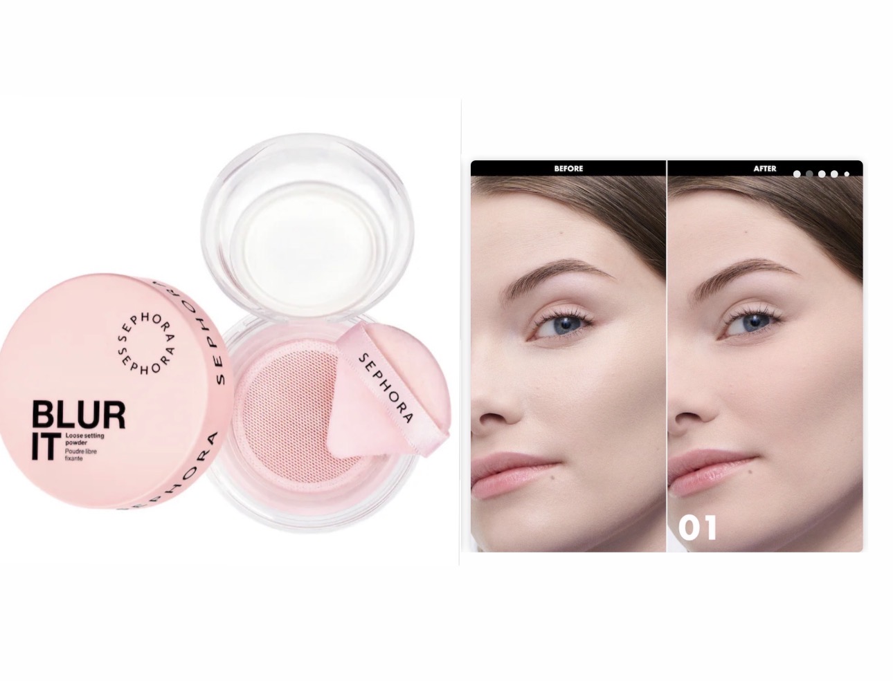 Sephora-Blur It Loose Setting Powder-01 Brightening Pink
