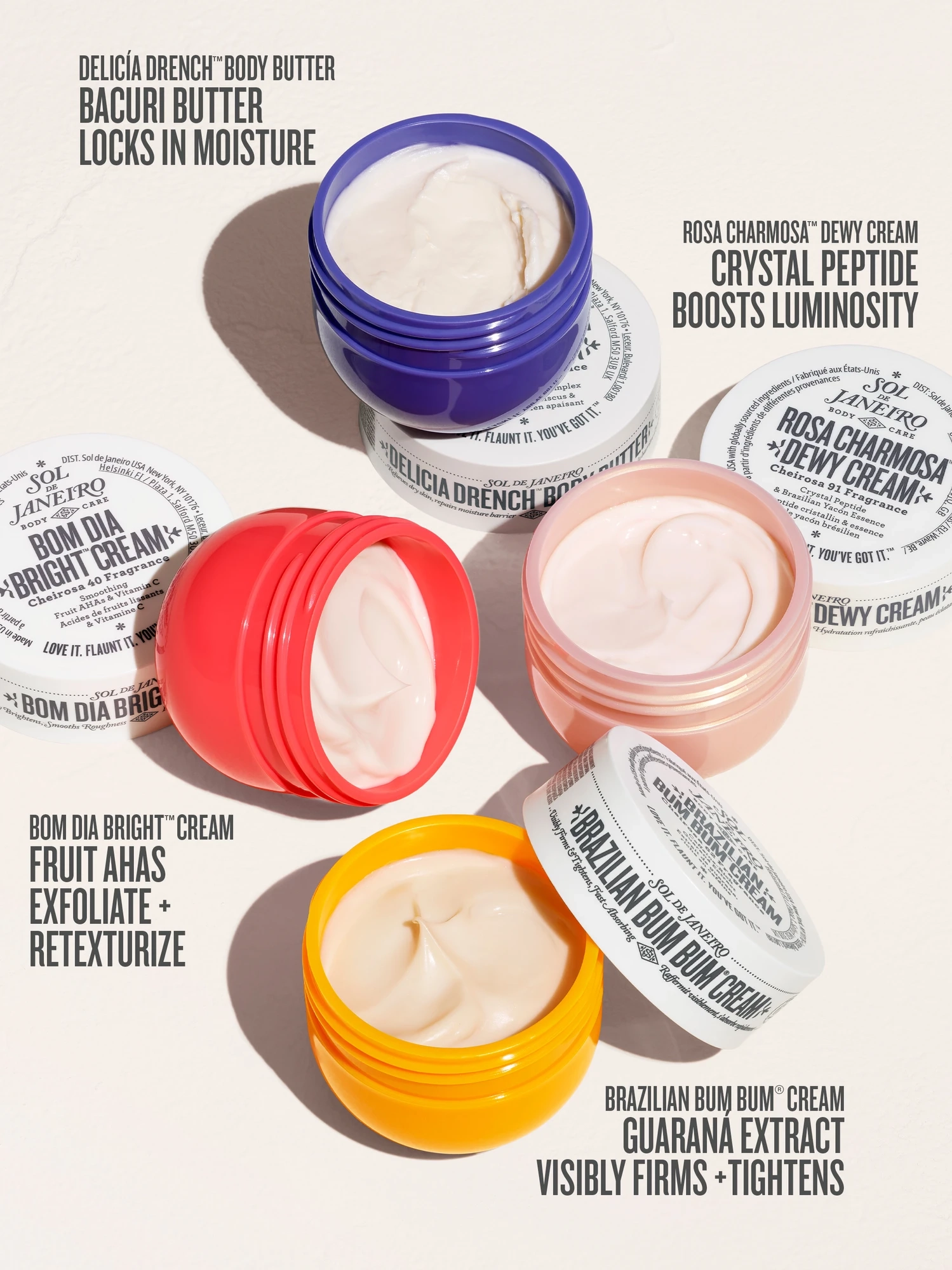 Sol de Janeiro Limited Edition Body Your Way Cream Set