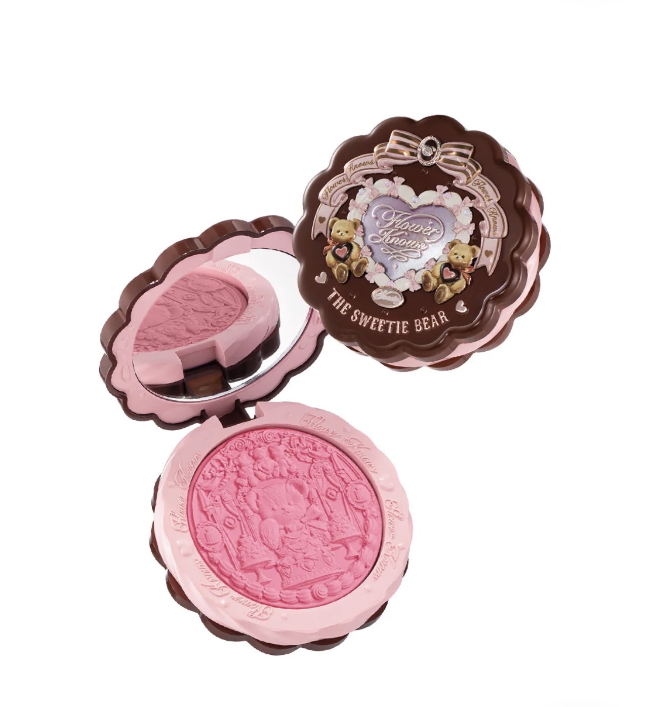 Flower knows-Midsummer Fairytales Velvet Embossed Blush-04