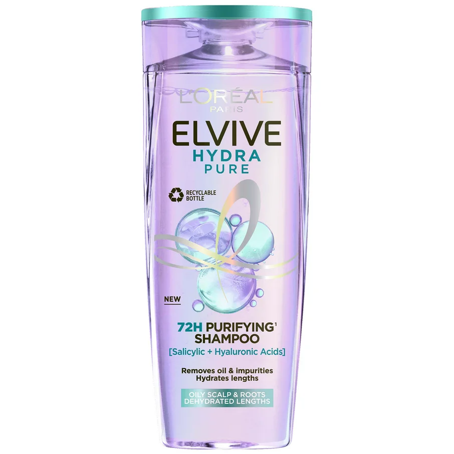 Loreal Paris Elvive Hydra Pure 72h Purifying Shampoo-500ml