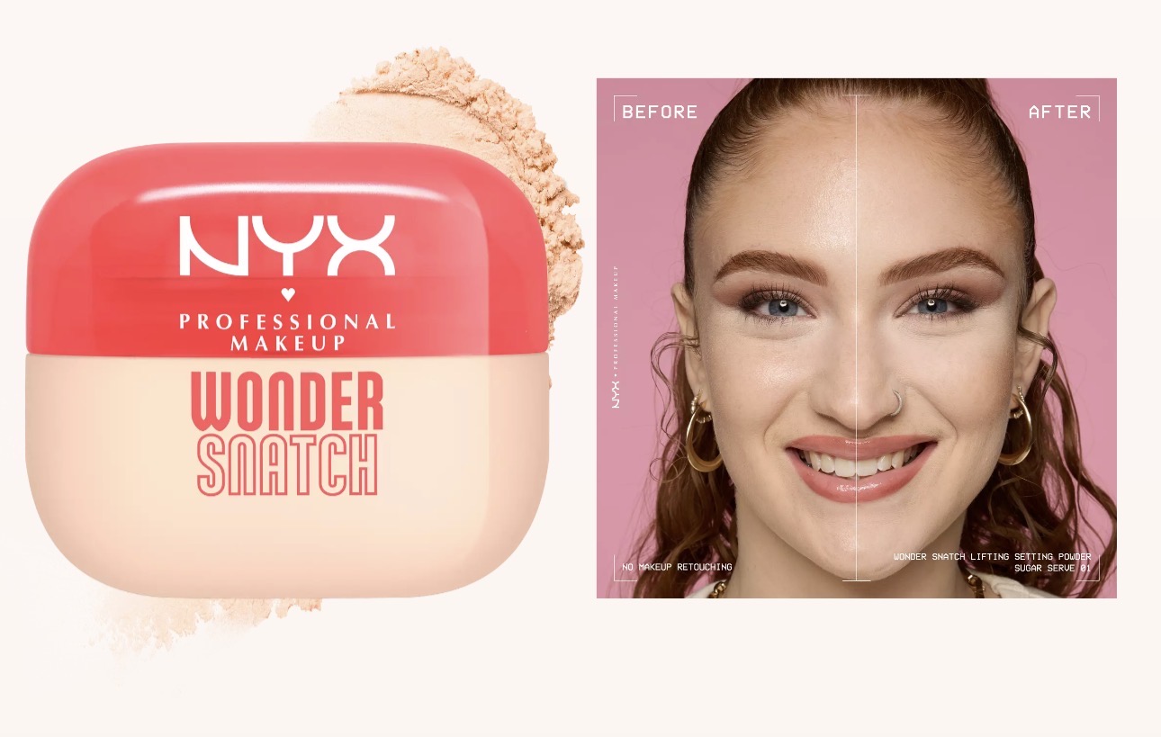 Nyx wonder snatch loose sitting powder-sugar serve 